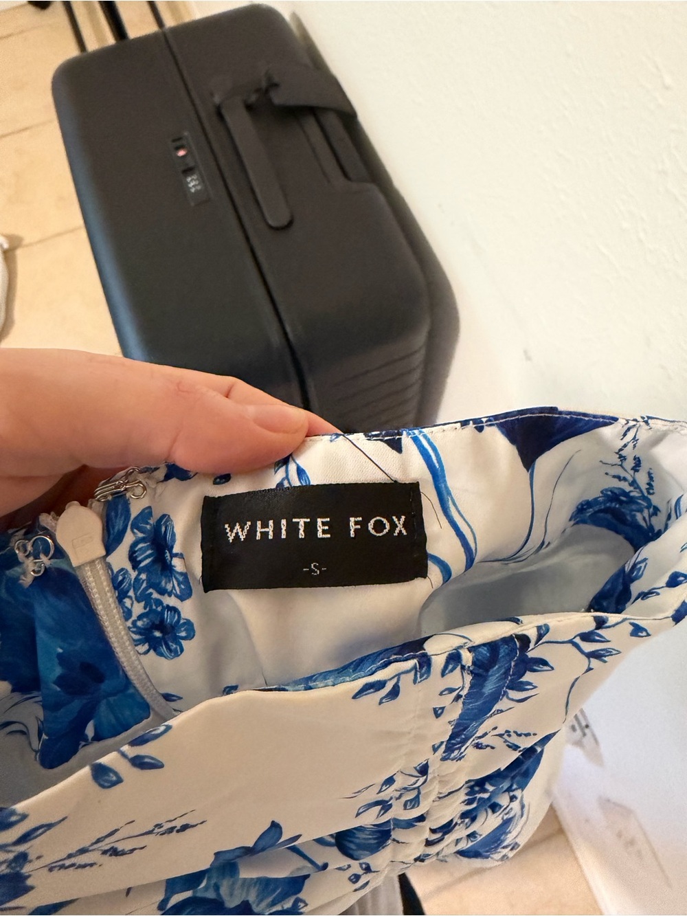 Whitefox Blue & White Floral Two-Piece Set - Picture 13 of 13